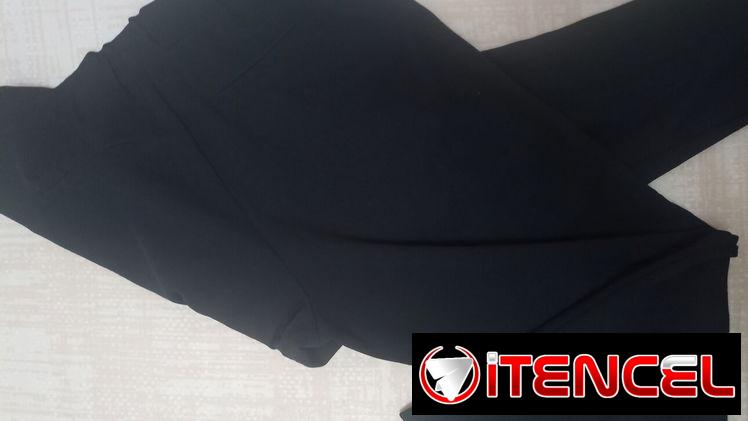 Pantalones negros de vestir de mujer talla L y XL chaqueta L