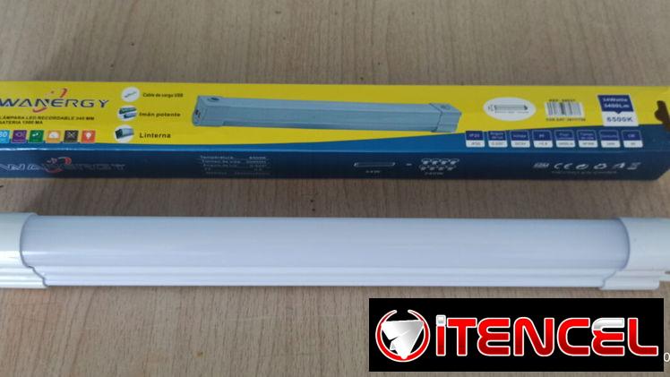 Lámpara recargable de emergencia 34W