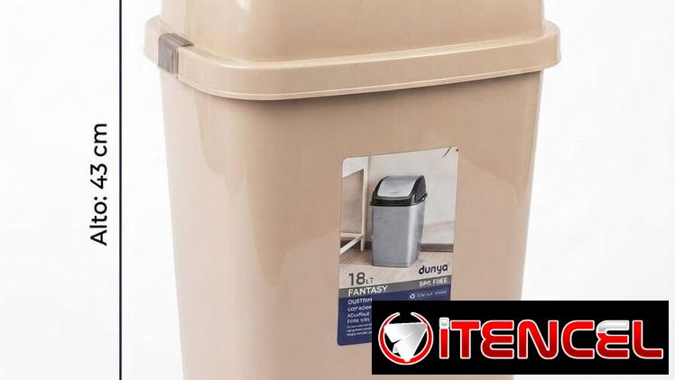 Cestos de 18 litros para la basura