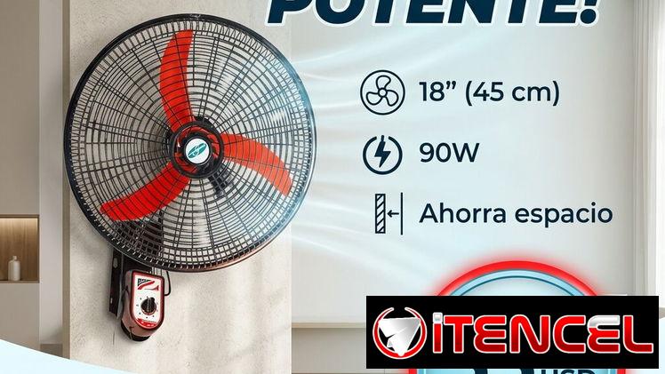 Ventilador de pared Milexus