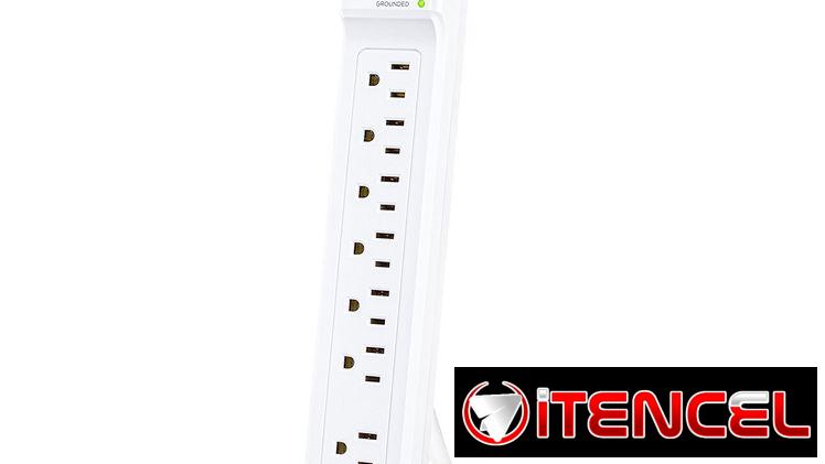 PROTECTOR DE VOLTAJE CYBERPOWER 7 TOMAS 2 USB 2000 JOULES PARA PC TV CONSOLAS ENVÍO DISPONIBLE + GARANTÍA