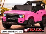 Carritos eléctricos con control remoto para los niños y niñas de la casa