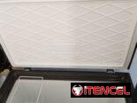 Nevera marca Milexus de 7 pies (solo un detalle q no afecta en nada ) un pequeño golpe