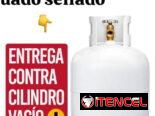 Cilindro de gas licuado sellado