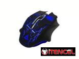 Combo Gamer Unno Tekno Brave BRV82 Teclado y Mouse Retroiluminados Anti-Ghosting DPI Ajustable Cable Trenzado