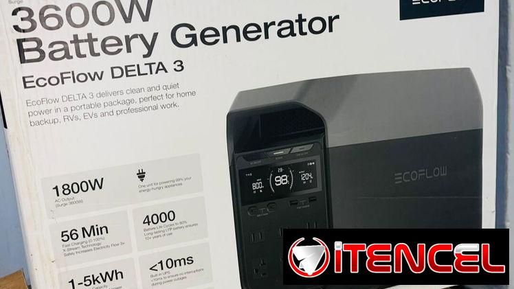 Estación de Energía Portátil Ecoflow Delta 3 de excelente calidad precio 900 USD