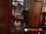 Juego de comedor antiguo estilo ingles de caoba
