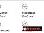 Swatch manilla de cuero new en caja 120 usd