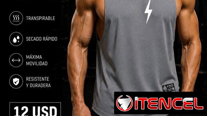Camisetas deportivas para hombre variedad de modelos y colores