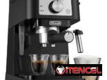 Cafetera Delonghi – Máquina para Expresso MOD: STILOSA doble disparo 15BAR 1100W Depósito de agua 1.1L y brazo espumante