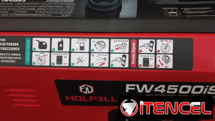 HOLLFILL 3250W/3600W / PLANTA ELÉCTRICA INVERTER