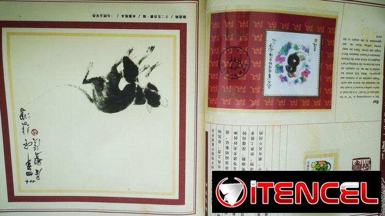Vendo álbum con estampillas del zodiaco chino
