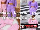 Conjuntos Originales Nike de blusa, abrigo con zipper y capucha y pantalón con bolsillos jogger unitalla le sirve a XS.