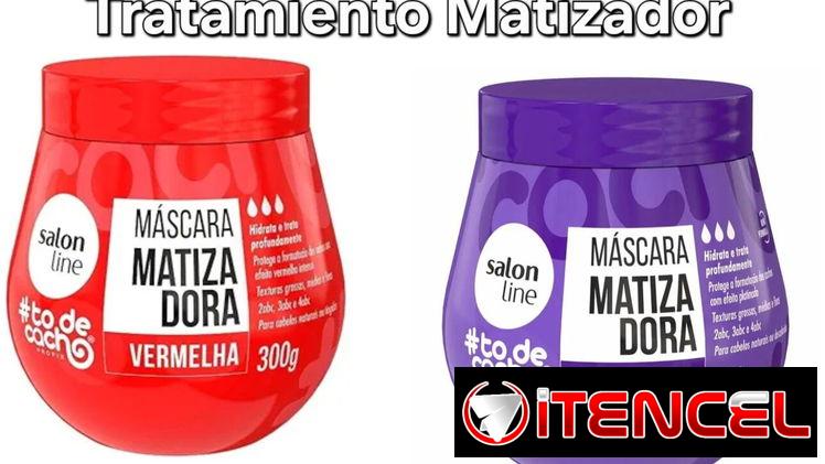 Tratamiento matizador 300gramos (Rojo y azul). Precio: 15 usd.  Marca brasileña