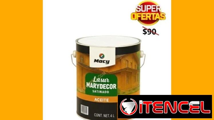 LASUR MACYDECOR SATINADO INCOLORO 4 L VPT-0213