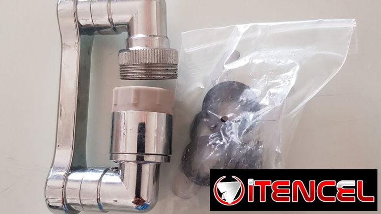 Extensor de grifo, extensor de grifo retráctil giratorio universal aireador para cocina y baño