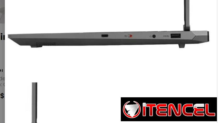 Laptop Gamer//Lenovo Ryzen 5 (12/512GB) RTX 4050//ideal para tareas complejas y entretenimiento//Nueva en caja