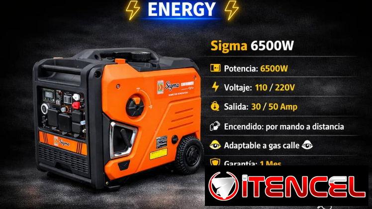 Planta sigma de 6500w