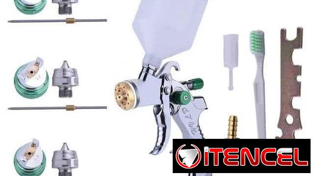 Pistola para pintar  boquillas. 1.4mm , 1.7 y 2mm . nuevas en caja. 50 USD