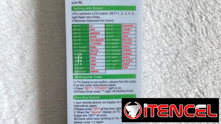 CONTROL REMOTO UNIVERSAL PARA TV LED / LCD, ENTREGA DE FACTURA. VARIEDAD DE ARTÍCULOS DEL HOGAR, TV, ETC