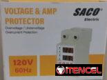 Breaker protector y controlador de voltaje ajustable (2 funciones) de 110V