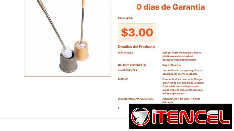 Escobilla de Baño Estilo Beige Pro: Mango Inoxidable y Soporte Rígido VPT#-0370