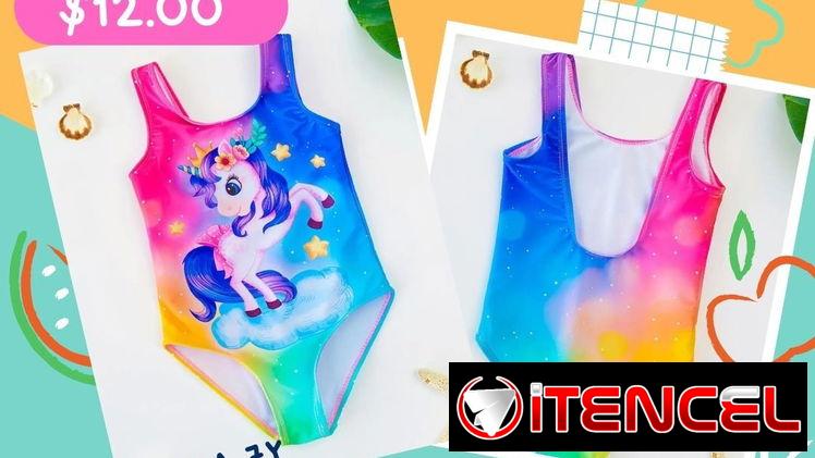 Trusa, traje de baño de niña