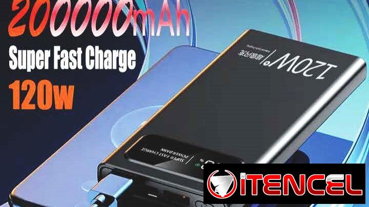 REBAJA. Bancos Carga (Power Bank) XIAOMI. 120 W. Carga súper rápida. Capacidad 200,000 mAh. 2 MOD. Nuevos, en su caja.