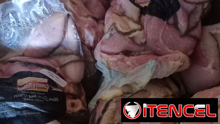 Jamón pierna lasqueado $1500 la libra