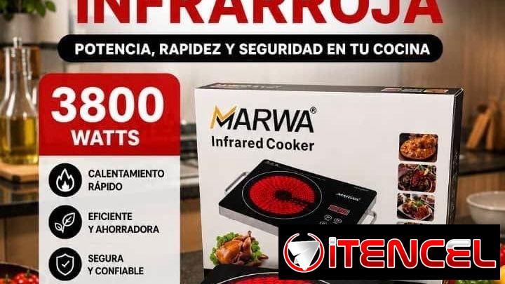 Fogón infrarrojos de 3800 watts