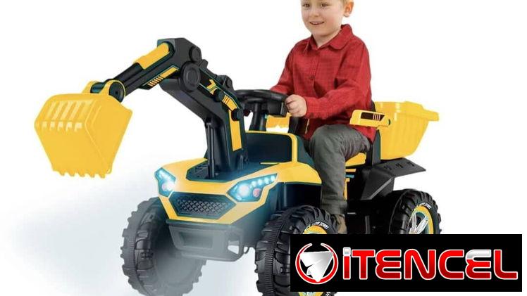 📢 Carros excavadoras (realista) para niños. Importados