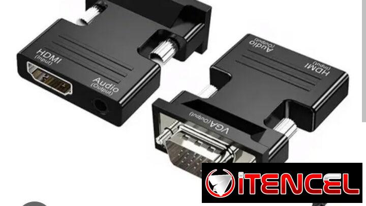 ADAPTADOR HDMI VGA CON AUDIO EXTERNO