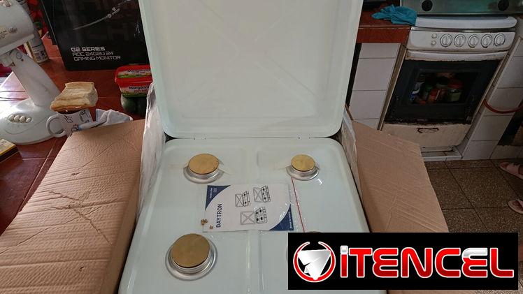 🔥Fogón Daytron 4 Quemadores + Balita de Gas | Oferta 2 en 1🔥