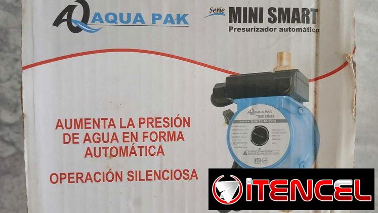 PREZURISADOR AQUA PAK MINI25-10/1115.AUTOMATICO.SILENCIOSO.1/6 HP.BAJO CONSUMO ELECTRICO (120W).