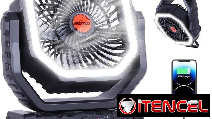 Ventilador recargable F6 20 mil mha