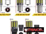 Pareja de bombillos LED de alta luminancia calidad. Doble filmanto un filamento y cola de pescado.