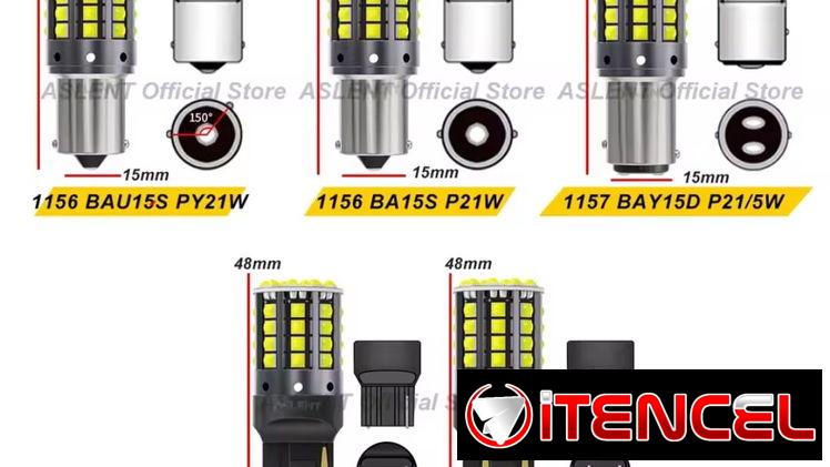 Pareja de bombillos LED de alta luminancia calidad. Doble filmanto un filamento y cola de pescado.