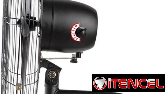 Ventilador de Pared Industrial VOLTAJE 110V marca Jinghan potencia 100W, 3 velocidades Precio $180 USD Transporte Gratis