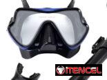 Kit de careta y snorkel/ Marco Azul.