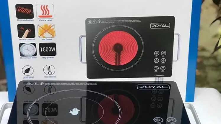 *Cocina Infrarroja Royal 1500W*