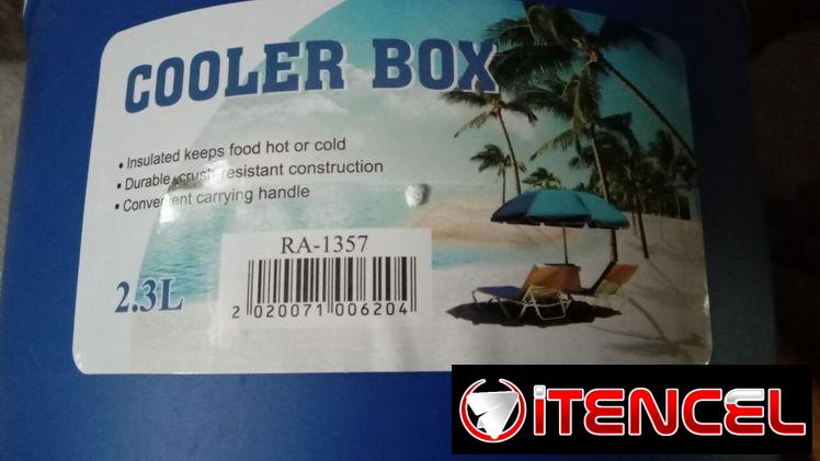 Termo Cooler Box 2,6 litros. Nuevo