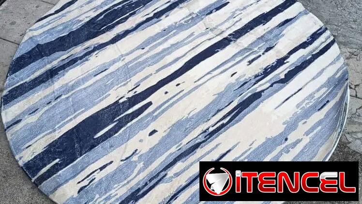 Alfombra Circular Decorativa – 180 cm(CVV)
