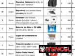 Sistema solar (trifásico, 15 kW) todo incluido.