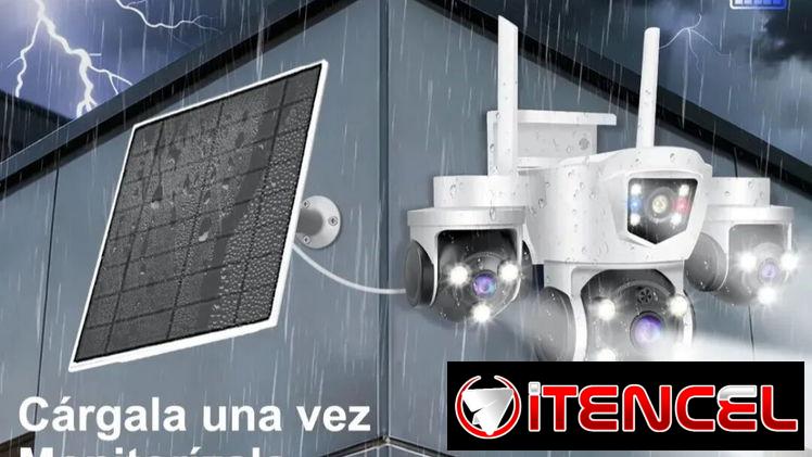 Cámara de Seguridad Solar 2NLF de 18MP/videovigilancia exterior
