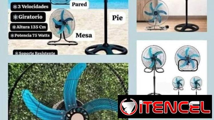 Ventiladores 3en1 y 2en1