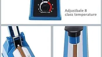 Selladora de naylon 30 cm con 3 resistencia respuesto .  60 Usd