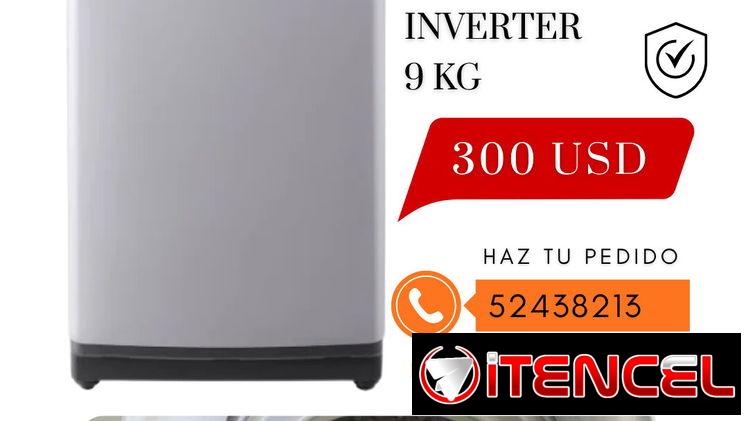 Lavadora LG 9 kg
