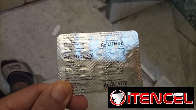 Albendazol  ( 10 pastillas 400mg )