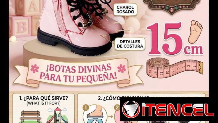 Botas de niña