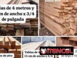 Tablas y palos 4×4